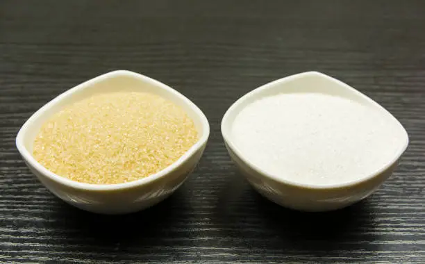 Visual representation of food applications and texture differences
